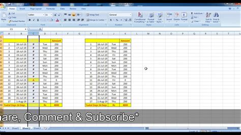 How To Copy Paste Visible Cells In Ms Excel Youtube