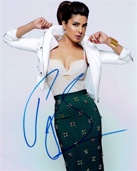 Priyanka Chopra Quantico Autograph Signed 8x10 Photo S