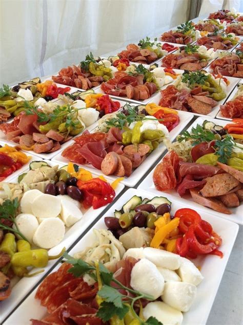 6 italian party food buffet - East2West Food