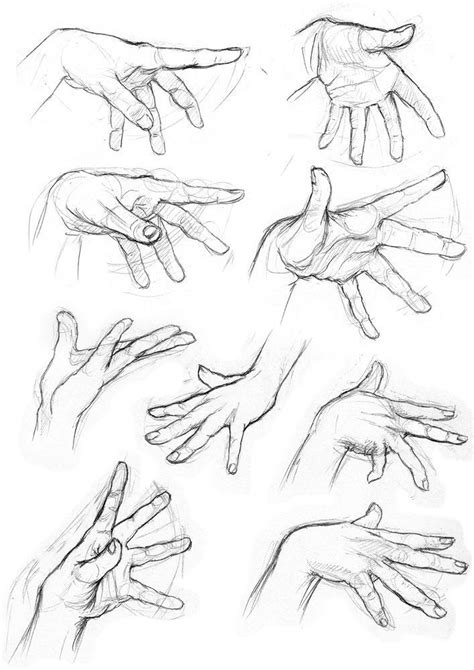 Comment Dessiner Des Mains Comment Dessiner Une Main Dessin Main