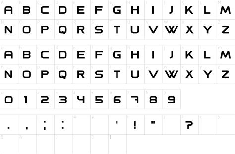Boeing Font 1001 Free Fonts