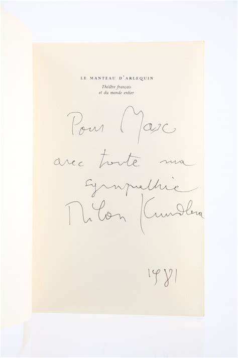 Kundera Jacques Et Son Maître Hommage à Denis Diderot Précédé De