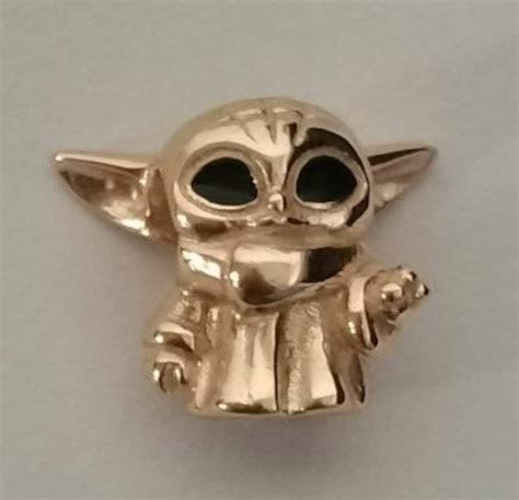 Special Edition Baby Yoda Charm The Child Rose Gold Charms Etsy