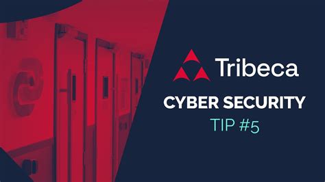 Tip 5 Expert Cyber Security Tips Youtube