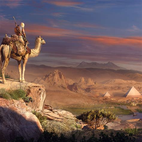 2932x2932 Pyramids Assassins Creed Origins Ipad Pro Retina