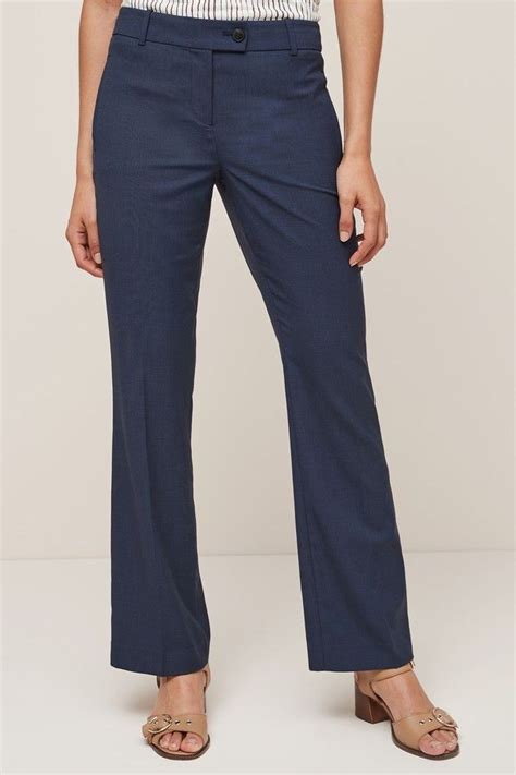 48 gorgeous navy blue trousers ideas for ladies that looks so cute textured boots blue