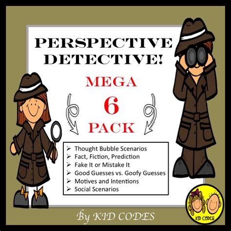 Perspective Taking Activities Mega Bundle Differentiated For 1st