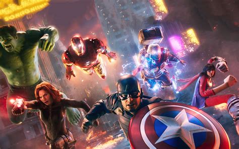 2880x1800 Marvels Avengers 2020 Game Macbook Pro Retina Hd 4k