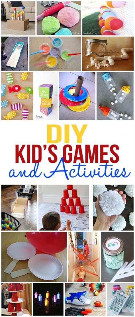 There are so many fun activities that are incorrectly labeled as only appropriate for people of a certain age. DIY Kids Games and Activities for Indoors or Outdoors ...