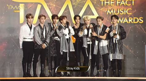 211002 Stray Kids Wins ‘artist Of The Year Bonsang At 2021 The Fact