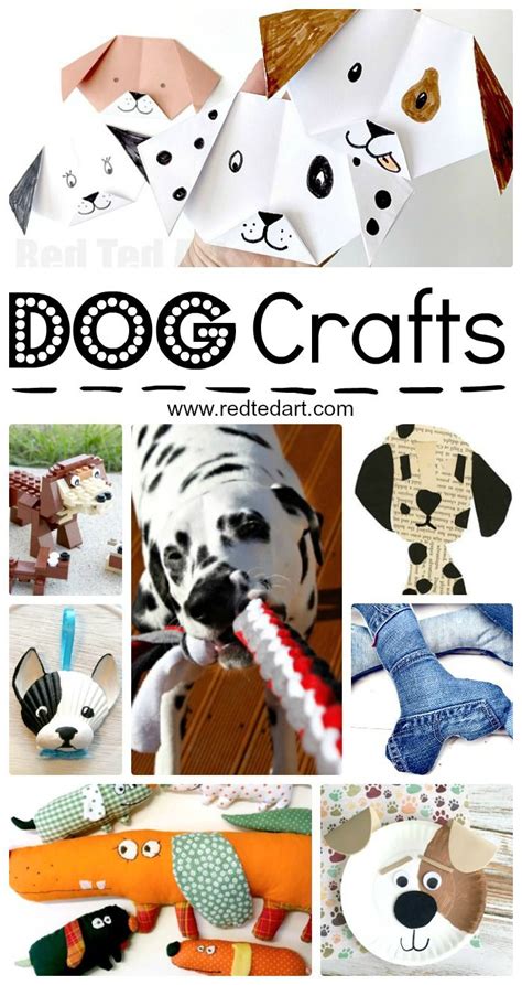 23 Super Easy Dog Crafts For Kids And Dog Lovers Red Ted Art Dog
