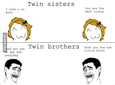 Twins Are So Funny 9gag