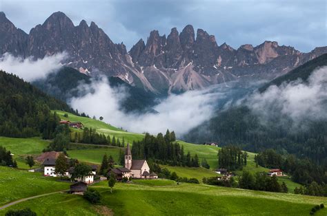 St Magdalena Church St Magdalena In The Dolomite Alps At Flickr