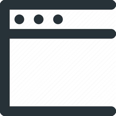 Browser Desktop Program Tab Ui Window Icon Download On Iconfinder