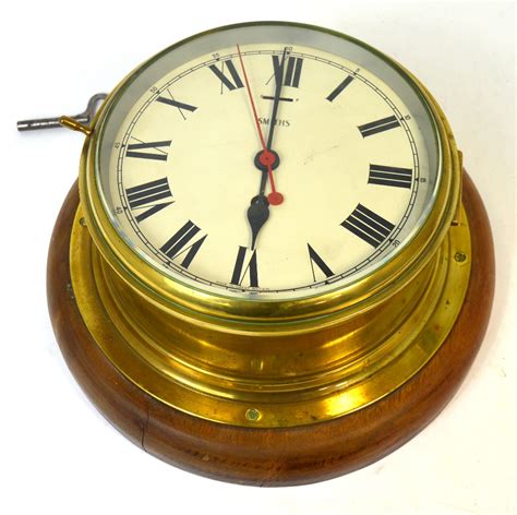 You start with £50,000.00 as your annual salary. A large brass ship's clock with circular dial inscribed ...
