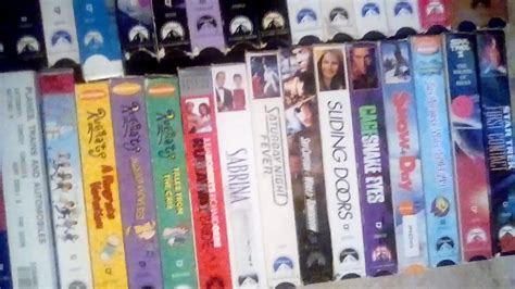 My Paramount Vhs Collection 2018 Edition Quickie Edition Youtube