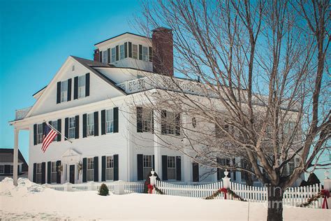 Paris Hill Maine Historic Home Photograph By Elizabeth Thomas Fine