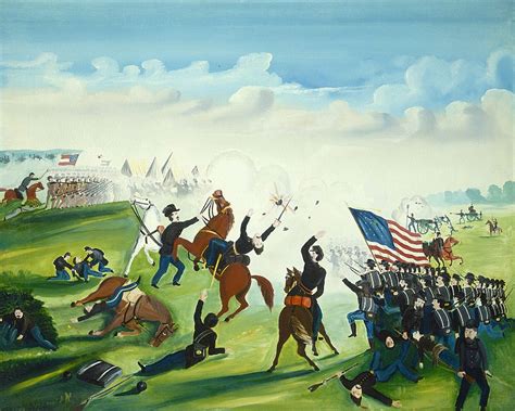 American 19th Century Civil War Battle — National Gallery Of Art