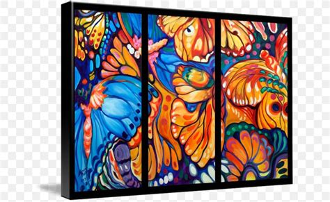 Triptych Modern Art Painting Abstract Art Png 650x505px Triptych