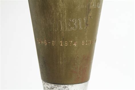 Sold Price Militaria 81mm Mortar Round Invalid Date Edt