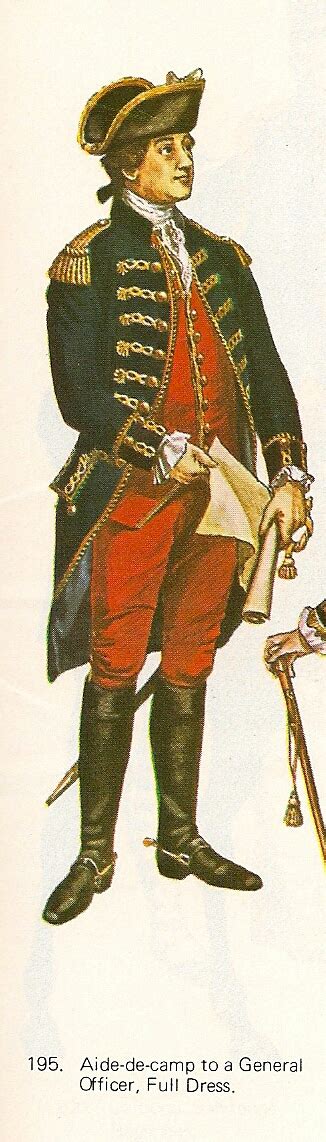Completed 40mm Berthier Aide De Camp To General Rochambeau 1781