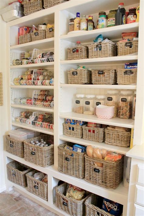 An inventive idea to maximize space in your kitchen is to hang baskets under your cabinets. 45+ Creative Kitchen Cabinet Organization Ideas - Page 9 of 48