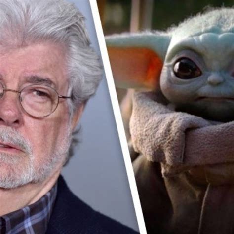 George Lucas Carrega Baby Yoda No Colo Em Foto De Bastidores De The