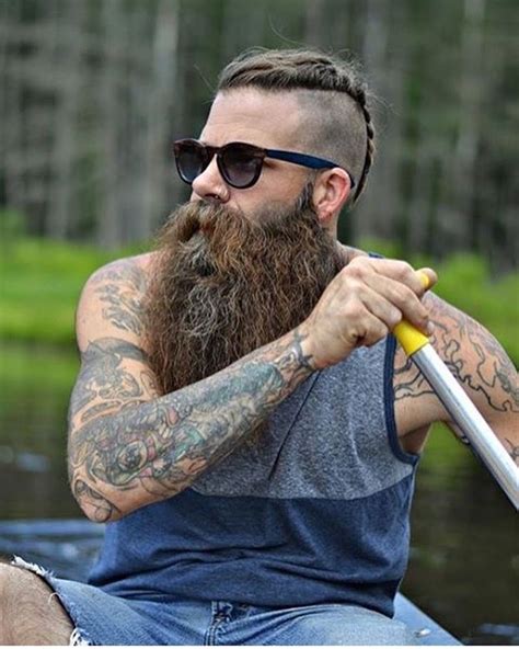 Daily Dose Of Awesome Beard Style Ideas From Braided Beard Beard Growth Oil