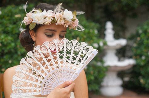 Wedding Lace Fan Hand Held Fan Handmade Lace Hand Fan Folding Hand