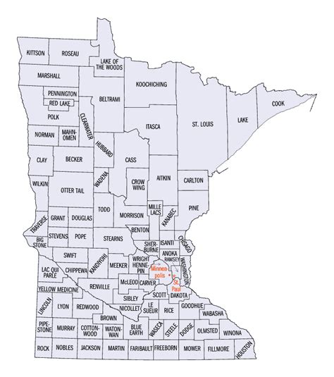 Minnesota Counties History And Information