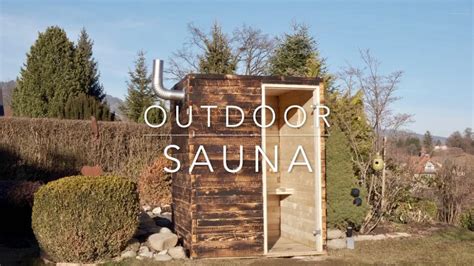 Diy Outdoor Sauna Outdoor Sauna Sauna Diy Building A Sauna