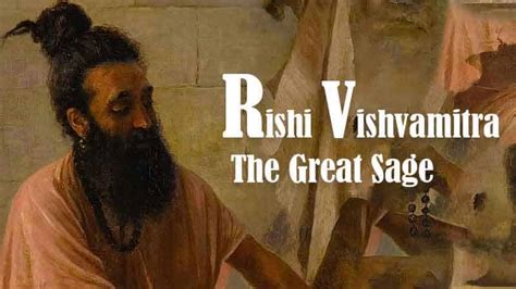 Rishi Vishvamitra The Great Sage Vedic Math School