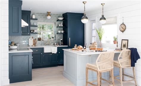 At the end of the game after normal route black space, go to basil's room during the sleepover at his house. Our Beach House Kitchen: The Reveal - Bright Bazaar by ...