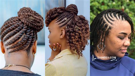 18 Flat Twist Styles For Natural Hair Thatll Liven Up Your Hair