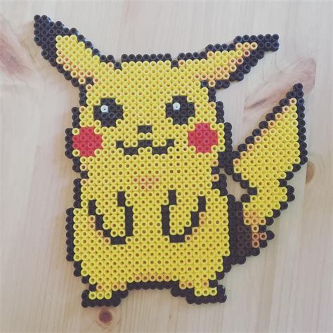 Pikachu Perler Beads By Imakeperlersoidontkillpeople Pokemon Perler