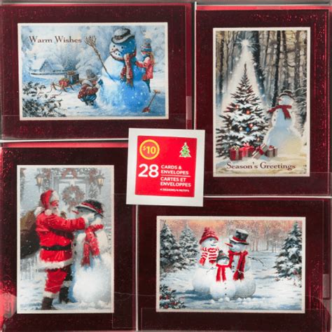 The cards can be used: Walmart Canada Christmas Deals: Save 75% Off 40 Boxed Christmas Cards, 50% Off 7.5Ft Georgia ...