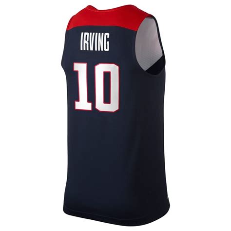 Get the best deals on nba jerseys. Kyrie Irving Team USA Basketball Nike 2014 Jersey - Navy ...