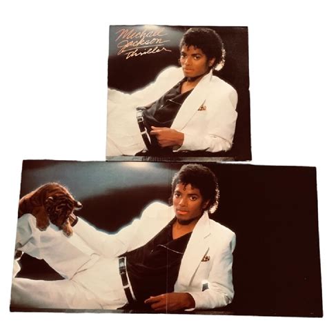 At Auction Vintage Michael Jackson Thriller Record Album