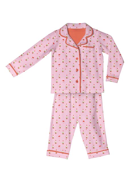 Kids Flannel Pajamas Kids Pajama Set Kids Classic Pajamas Gnome
