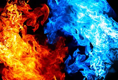 Download Blue Fire Flames White Background Bl Art In By Mbrown33