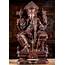 Wood Ganesh Sculpture In The Abhaya Mudra 24 96w11fs Hindu Gods 