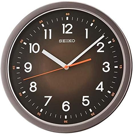 Seiko 12 Ultra Modern With Quiet Sweep Wall Clock Qxa727klh