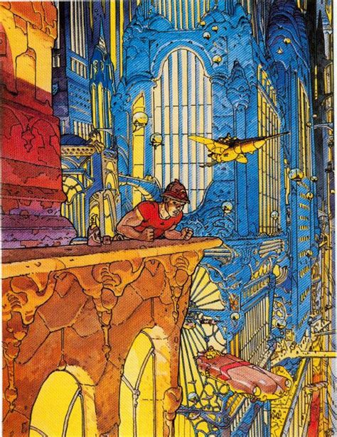 Top 10 Comic Book Cities 5 The City In Moebius The Long Tomorrow