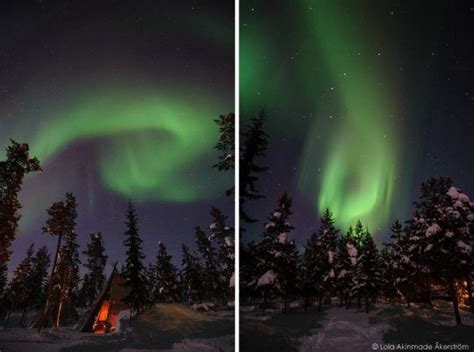 25 Photos Of Northern Lights In Swedish Lapland