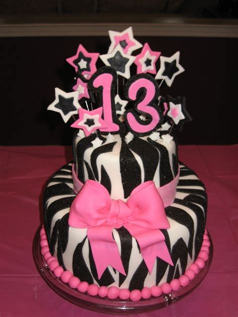 Pin By Carmen Cornett On Food 13th Birthday Cake For Girls 13