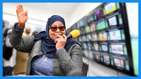 Live Rais Samia Kwenye Uzinduzi Wa Minara Ya Kurusha Matangazo Ya Tv