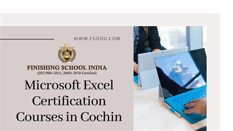 Ppt Microsoft Excel Certification Courses In Cochin Powerpoint