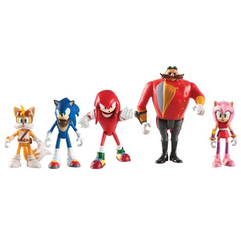Sonic The Hedgehog Sonic Boom Multi Figure Pack Articulated Action