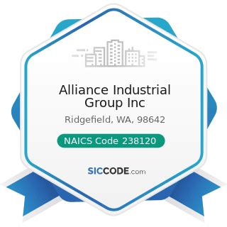 Alliance Industrial Group Inc - ZIP 98642