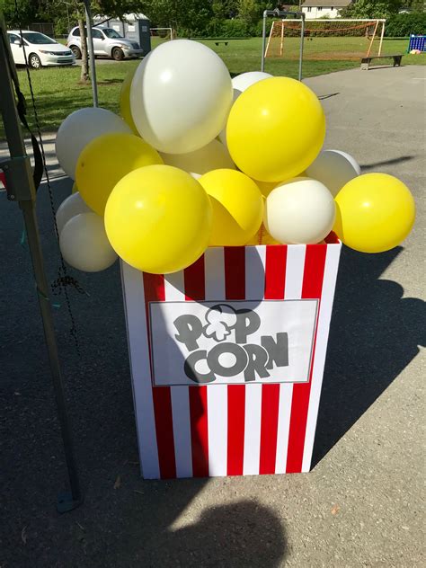 Carnival Balloon Popcorn Diy